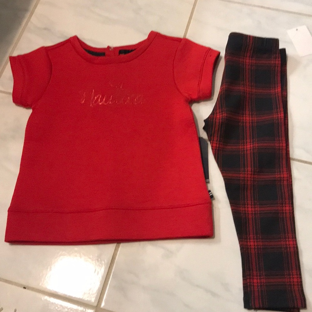 BNWT Girls Nautical set top and bottom